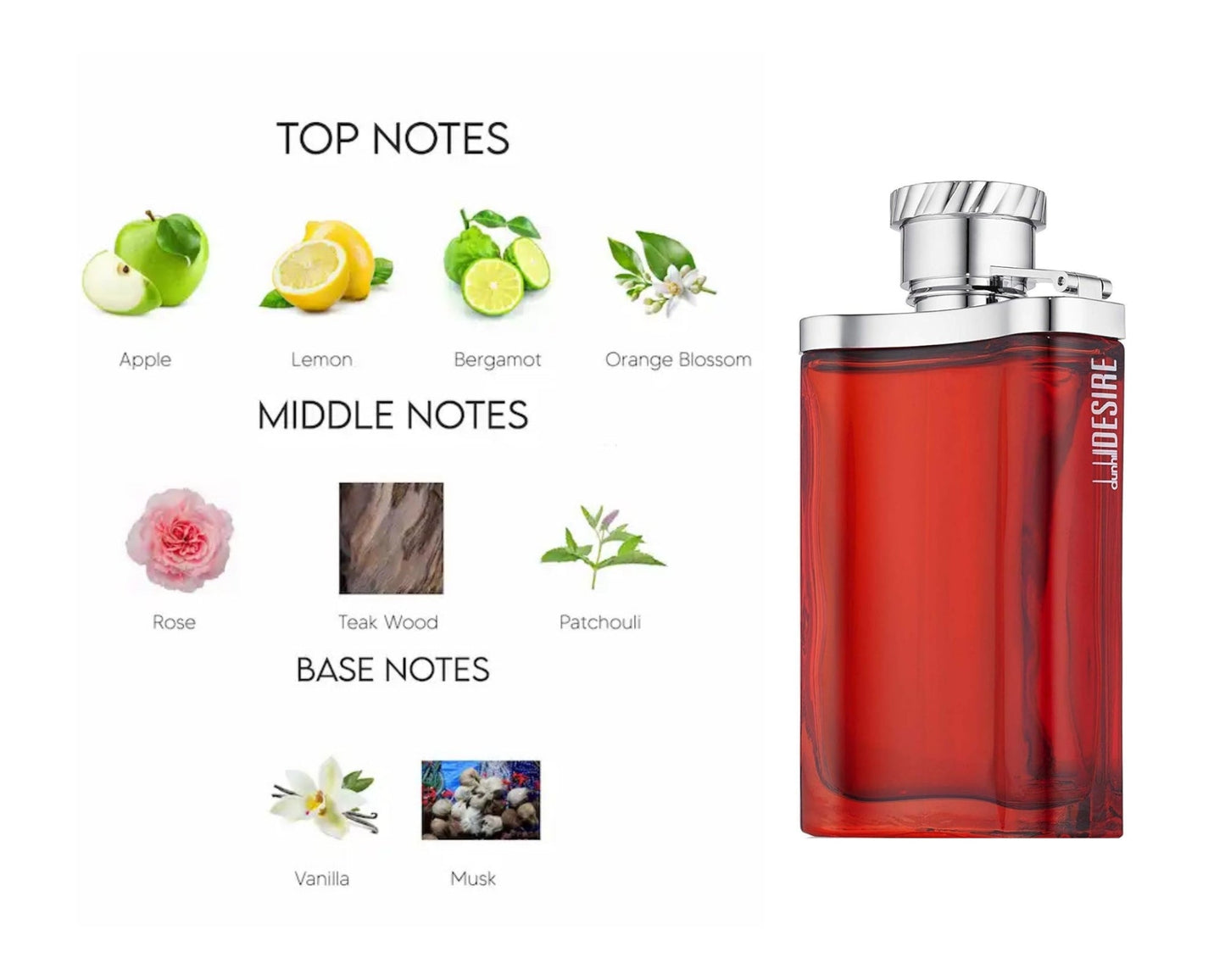 DUNHILL DESIRE RED EAU DE TOILETTE FOR MEN 100ML