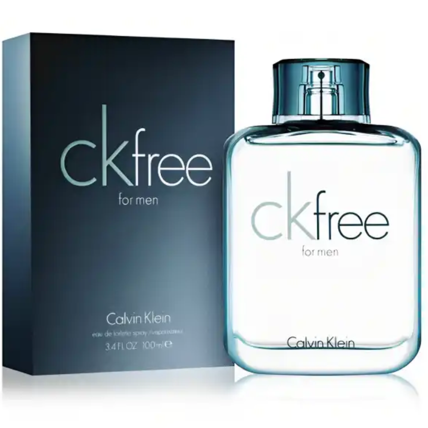 CALVIN KLEIN FREE EAU DE TOILETTE FOR MEN 100ML