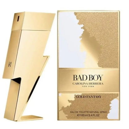 CH BAD BOY GOLD FANTASY EAU DE TOILETTE FOR MEN 100ML