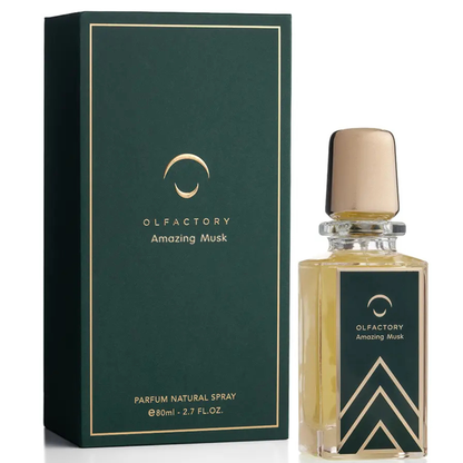 OLFACTORY FRAGRANCE AMAZING MUSK EAU DE TOILETTE FOR UNISEX 80ML