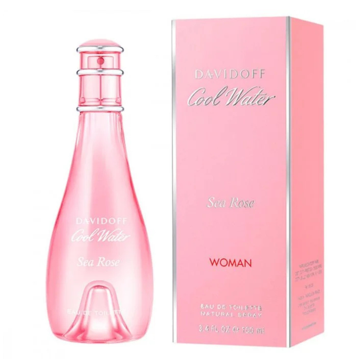 DAVIDOFF COOL WATER SEA ROSE EAU DE TOILETTE FOR WOMEN 100ML