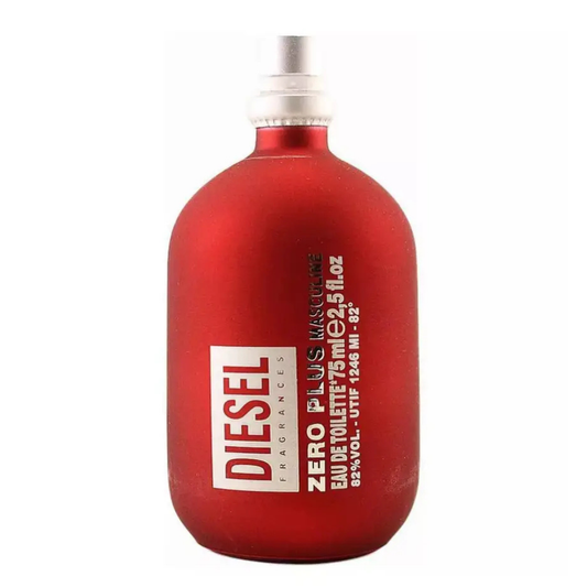 DIESEL ZERO PLUS FEMININE EAU DE TOILETTE FOR WOMEN 75ML