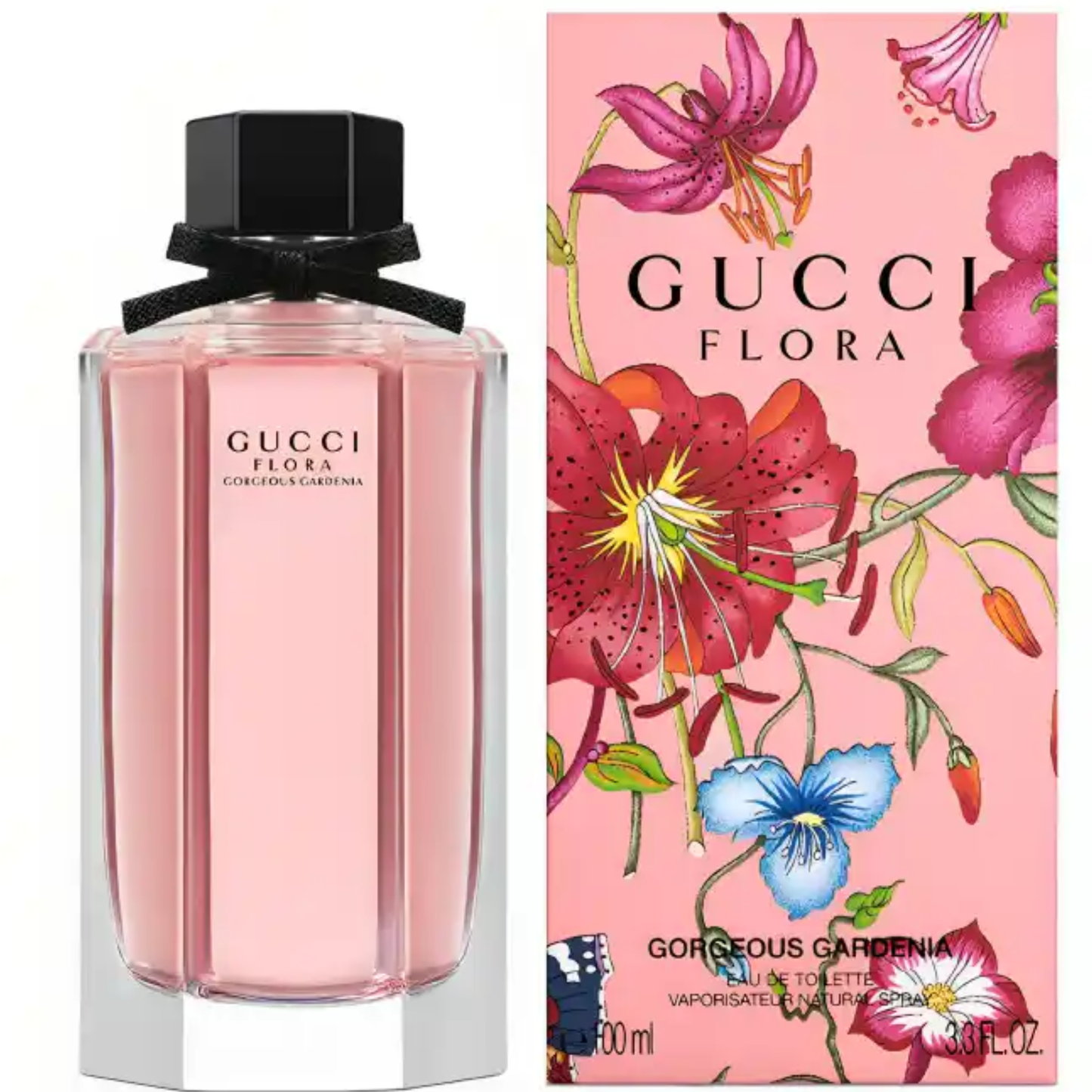 GUCCI FLORA GORGEOUS GARDENIA EAU DE TOILETTE FOR WOMEN 100ML